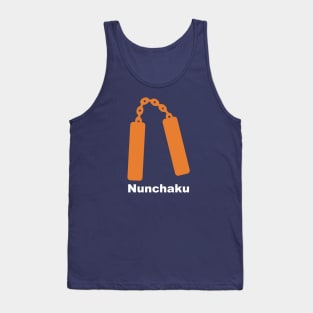 Nunchuks! The weapon of a true martial arts warrior! Tank Top